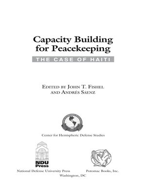 cover image of Capacity Building for Peacekeeping